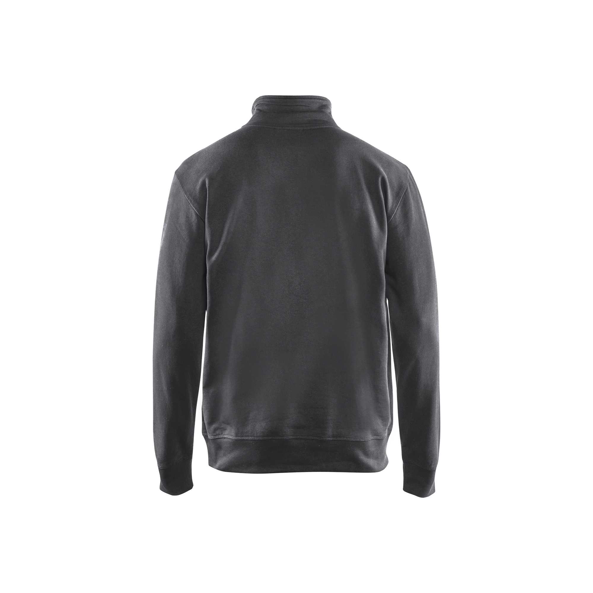 BLAKLADER 33691158 Sweatshirt with Half Zip Work Sweatshirt MEN - 100% Cotton